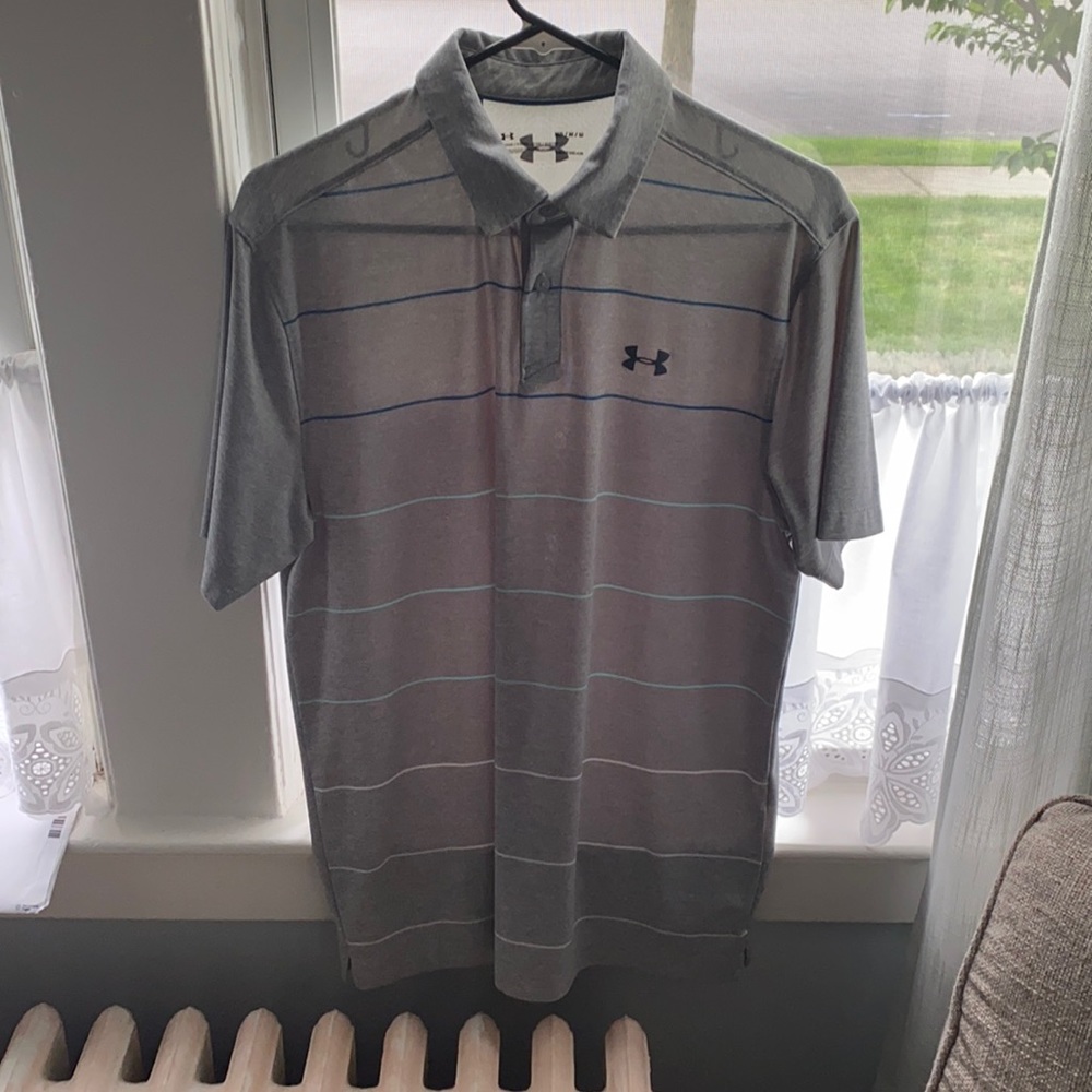 M - Under Armour Golf Polo (Heatgear)